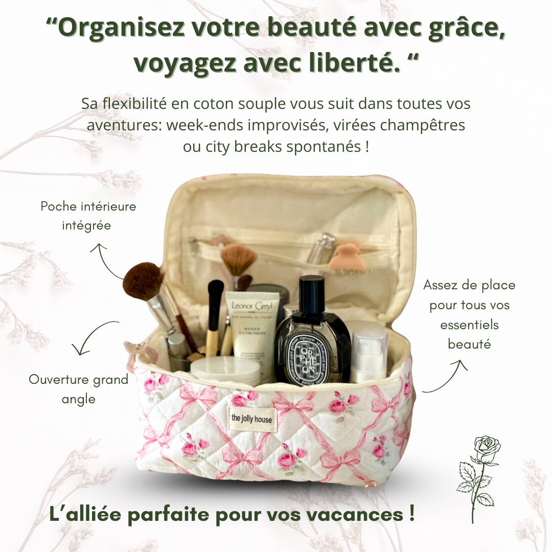 Les trousses de toilette durables