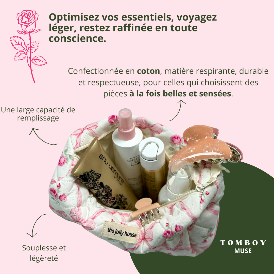 Les trousses de toilette durables